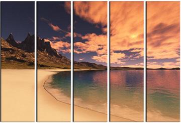 Dafen Oil Painting on canvas seascape -set088